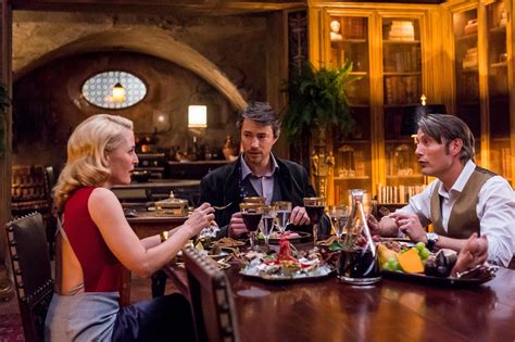 Jack crashes hannibal's dinner party to investigate will's suspicions; Hannibal Season 3 Episode 1, "Antipasto" Recap - Modern ...