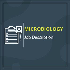 The annual report is an integral part of corporate reporting. Microbiology Job Description - IrishJobs Career Advice