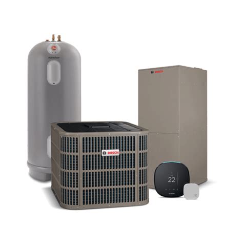 Bosch Ids 20 Central Heat Pump 20 Seer With Electric Air Handler And