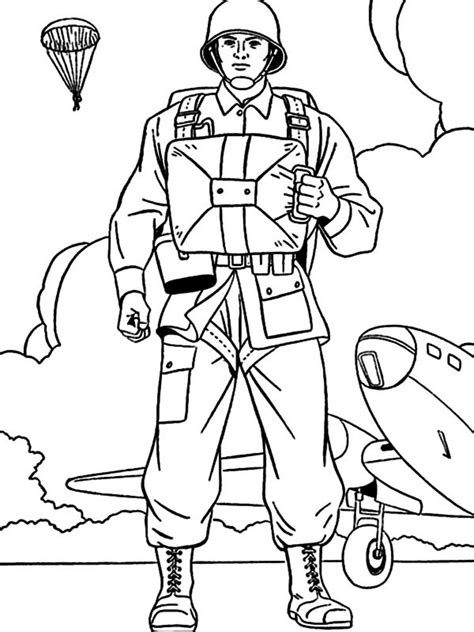 World war ii or the second world war, often abbreviated as wwii or ww2, was a global war that lasted from 1939 to 1945. Military coloring pages. Free Printable Military coloring ...