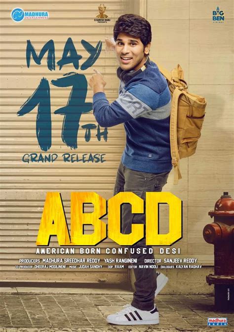 I have already watched its remake telugu version. ABCD - American Born Confused Desi (2019) - Review, Star ...