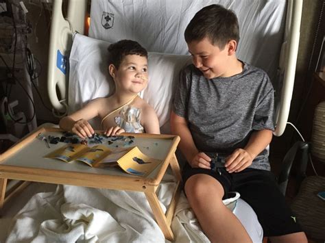 Boy 8 Meets His Bone Marrow Donor For The First Time Thank You For