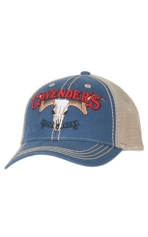 We sell only the leading brands in cowboy clothing and western wear for men at great prices. Cavenders Blue with 3D Logo & Cream Mesh Trucker Cap ...