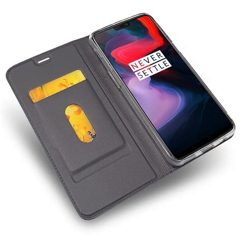 Luxury Leather Case For Oneplus 5t 6 6t 7 Pro 6gb 8gb Flip Shockproof