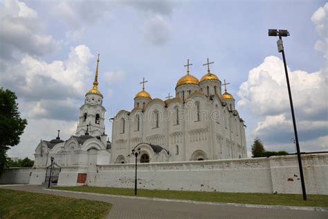 Assumption Cathedral Of The 12th Century In Vladimir Russia Editorial