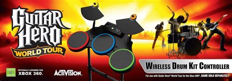 Xbox 360 Guitar Hero World Tour Ständer Alone Drums Amazon De Games