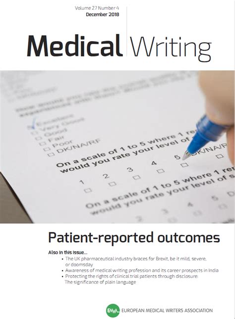 Medical Writing Patient Reported Outcomes Awareness Of Medical