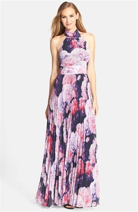 Eliza J Floral Chiffon Maxi Dress Regular And Petite 158 Summer