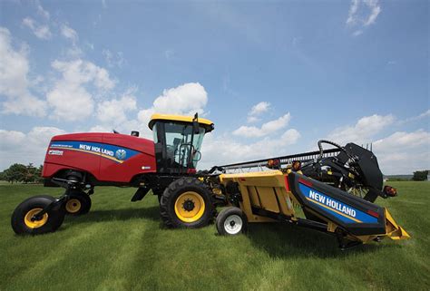 New Holland Speedrower Self Propelled Windrower Tuned For Performance