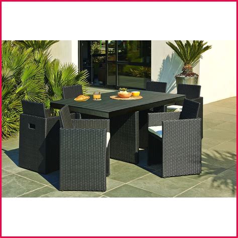 Table Jardin Resine Table De Jardin Ronde Resine Stunning Salon Tressee