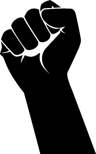 Download Punch Hand Png Raised Fist Png Full Size Png Image Pngkit