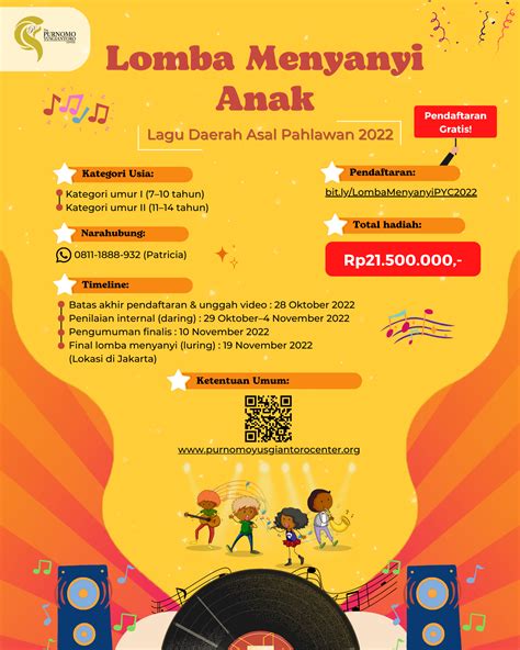 Lomba Menyanyi Lagu Daerah Pahlawan 2022 | The Purnomo Yusgiantoro Center