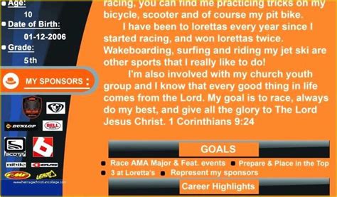 Motocross, new york, new york. Free Mx Resume Templates Of Roost Mx Motocross Graphics Rider Resume - Heritagechristiancollege