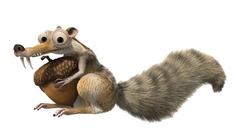 Ice Age Squirrel PNG Image | Ice age squirrel, Ice age, Age