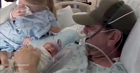 Father Dies With Newborn In His Arms After Wife Grants His Dying Wish â ¥