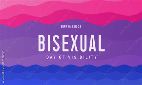 celebrate bisexuality day september 23 is a bisexual community day background poster
