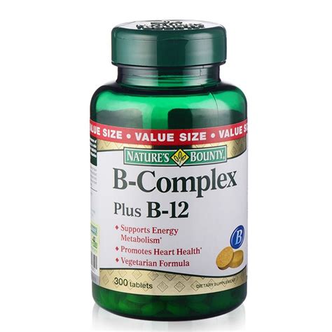 A benefit of supplementation is that because they cannot be stored, any excess of the b vitamins are simply excreted from the body. Buy 300 Tablets American Origin B-Complex Vitamins And B12 ...