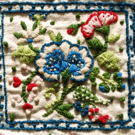 What Is Crewel Embroidery A Guide To The Basics Crafting Her Joy