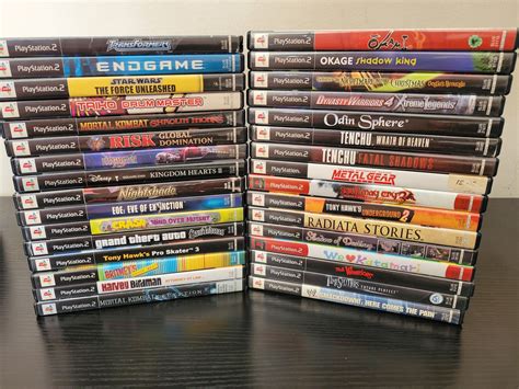 Updated 1228 Ps2 Game Collection Titles Ntsc Etsy