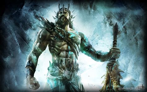 Video Games God Of War Poseidon Mythology Wallpapers Hd Desktop