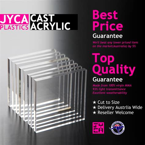 Clear Acrylic Perspex Sheet 1 10mm Thick Free Post Etsy Australia
