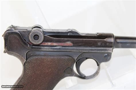 World War Ii Nazi German P 08 Luger Pistol