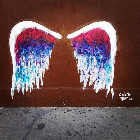 Impermanent Art Street Art Angel Wings Graffiti Wings