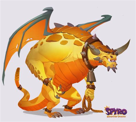 Artstation Spyro Reiginited Dragons Vol I Devon Cady Lee Spyro