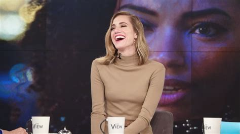 Get Out Star Allison Williams Tells The View Why She Loves Horror Roles Good Morning America