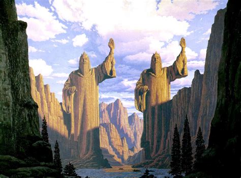 The Gates Of Argonath Or The Pillars Of Kings By Greg And Tim