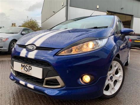 2011 11 Ford Fiesta 16 S1600 Zetec S Limited Edition Blue 2 Former