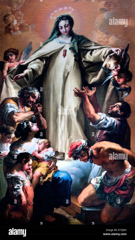 Virgin Of Mercy Of Redeeming Captives 1798 1803 Vicente Lopez Portana