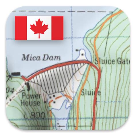 Topo Map Canada Get Map Update