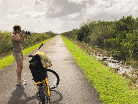 Biking Shark Valley Trail Everglades National Park Laro Ethical