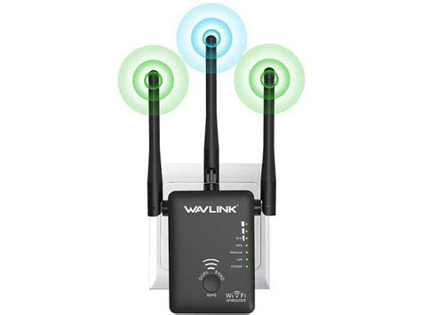 Wavlink Ac750 Dual Band Wifi Range Extender Universal Wireless