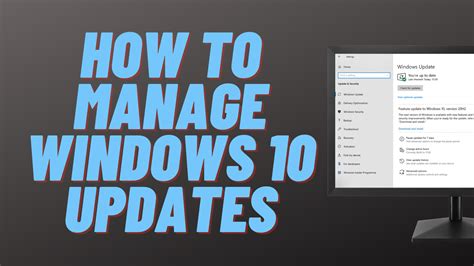 How To Manage Windows 10 Updates Malware Removal Pc Repair And How