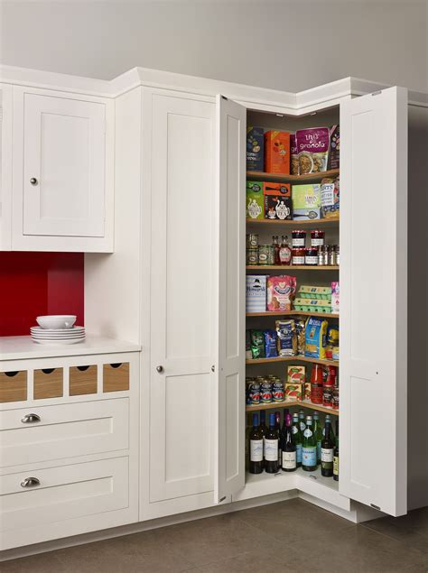 A Harvey Jones Corner Larder A Great Solution For Maximising Storage Space In The Kitchen