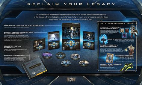 Starcraft 2 Legacy Of The Void Collectors Edition Detailed Game It All