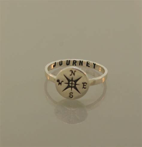 The Original Custom Compass Journey Ring Sale Etsy