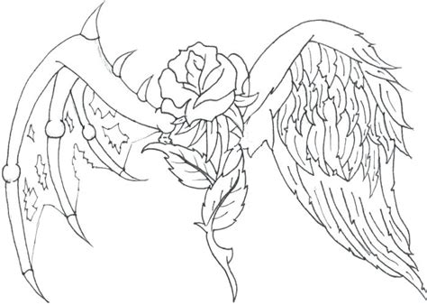 Girl Angel Coloring Pages At Free Printable