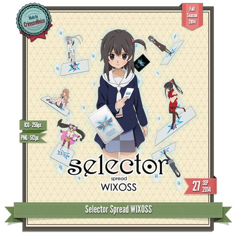 Selector Spread Wixoss Anime Icon By Crimsonnoise On Deviantart