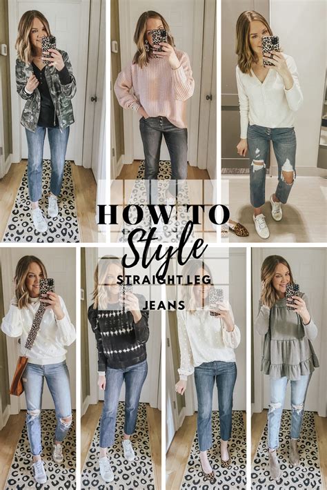 How To Style Straight Leg Jeans Wishes And Reality
