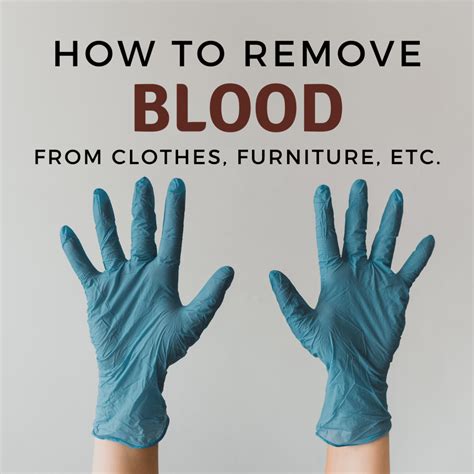 How To Get Blood Stains Out Of Clothes And Fabric Dengarden