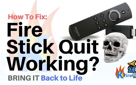 Accept responsibility for your actions and say the amazon firestick warning. Firestick Quit Working? Here's the EASY Way to Fix It!