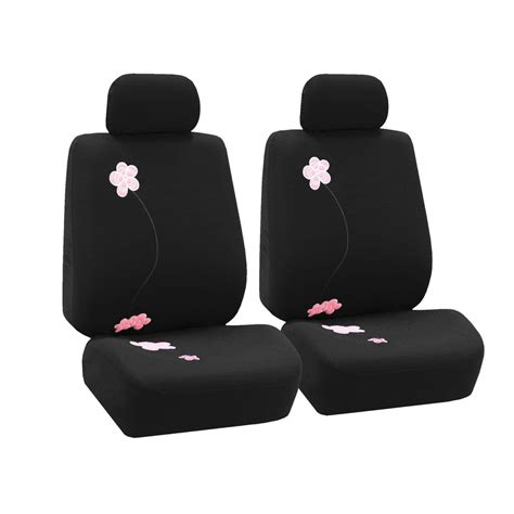 fh group floral seat covers front set