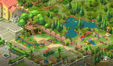 Environment For Mobile Game On Behance