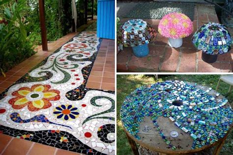 28 Stunning Mosaic Projects For Your Garden Architecture