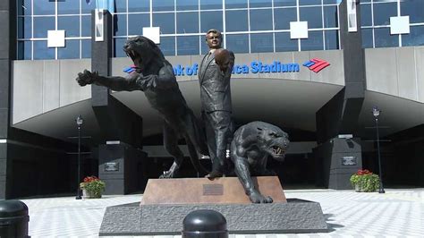 Statue Of Former Panthers Owner Jerry Richardson Removed From Outside