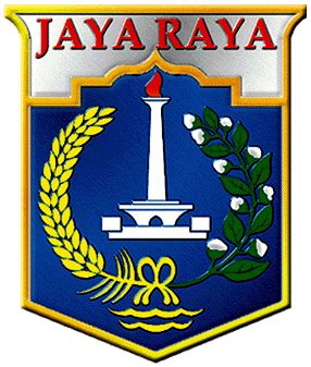 Jakarta terletak di pesisir bagian barat laut pulau jawa. LOGO JAKARTA | Gambar Logo