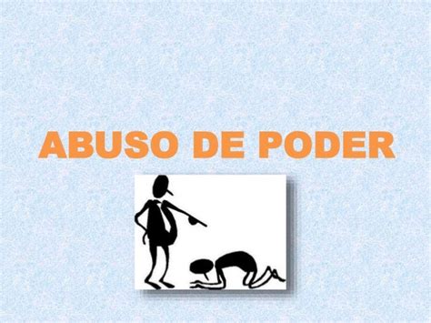 Abuso De Poder